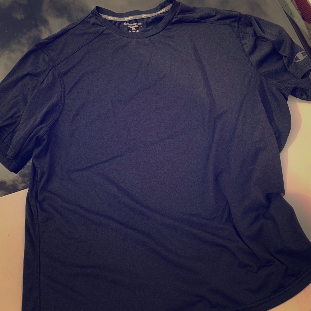 Champion Vapor Dry-Fit Tee (Navy)